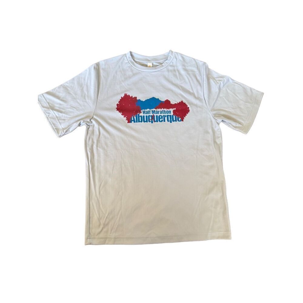 Core365 adult unisex Albuquerque New Mexico marathon t-shirt adult unisex small